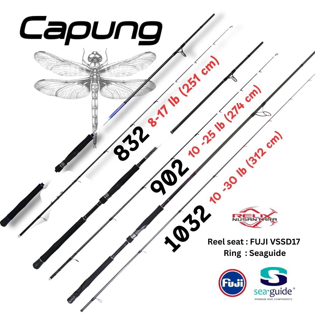 Joran Capung 832 Capung 902 Capung 1032 Joran Pinggiran Joran Relix Nusantara