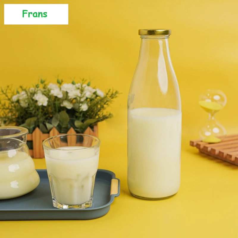 BOTOL KACA MILK JAR / BOTOL ASI / BOTOL JUS / BOTOL KACA TUTUP STAINLESS GLASS JAR STAINLESS LID | B