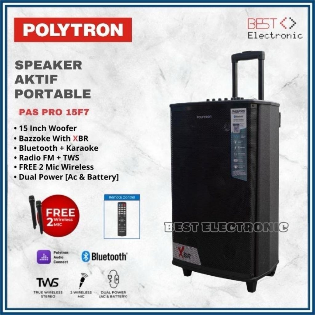 Speaker Aktif Portable Polytron