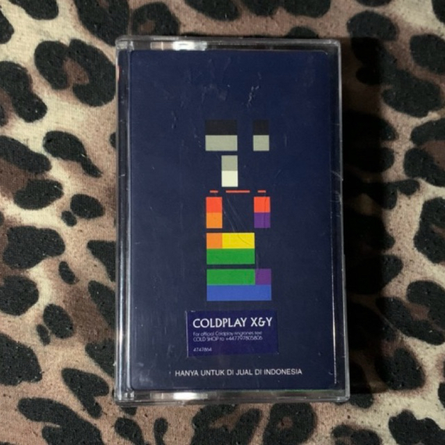 kaset coldplay - x & y (second original)