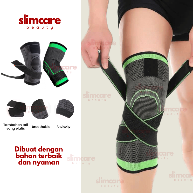 Pelindung Dengkul KNEE TALI Deker Pelindung Alat Terapi Kesehatan Lutut Dengkul Pengaman Lutut Dengk