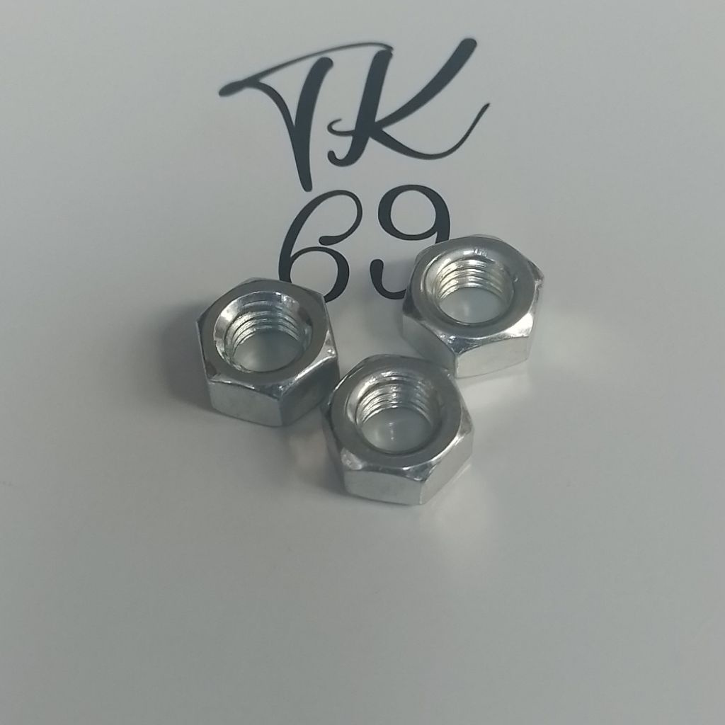 1 pcs mur hex m8 kunci 13 drat baut 12