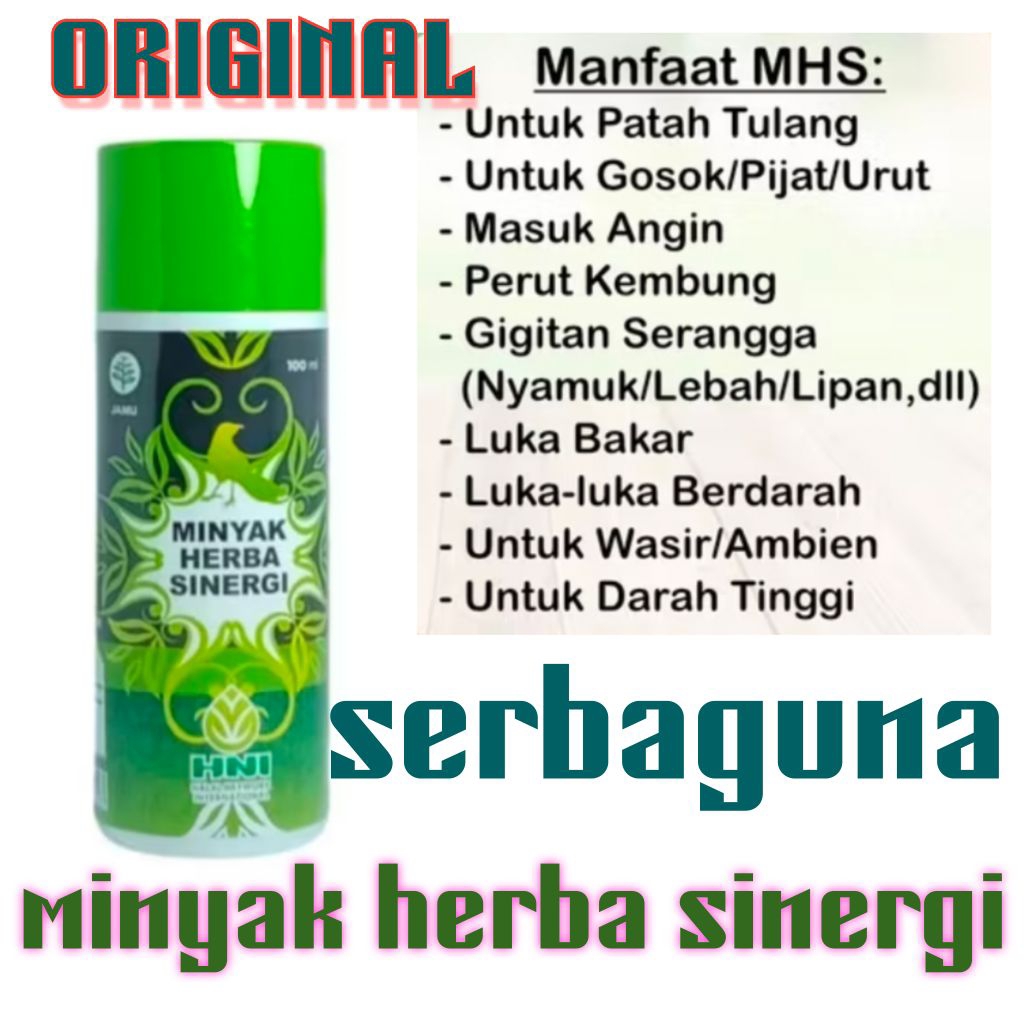 minyak herba SENERGI 100 ORI,,100 gram/ mhs,minyak but-but,minyak urut,minyak untuk gatal-gatal,aler