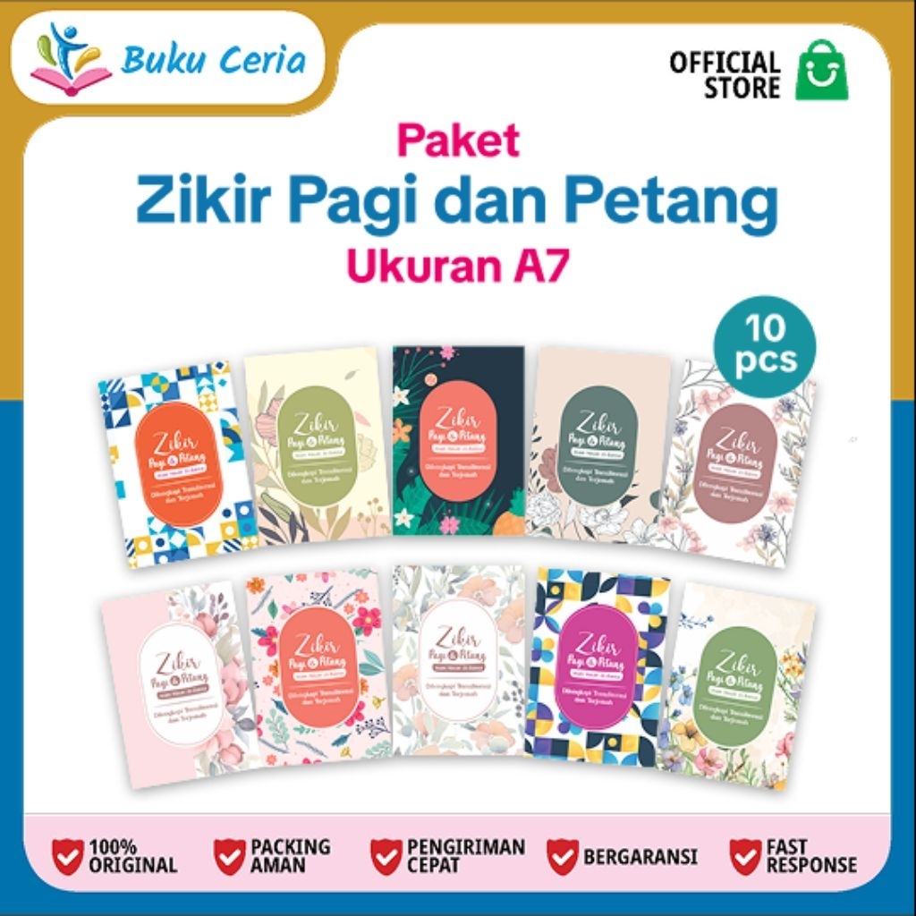 Aesthetic Paket Dzikir Pagi - Petang A7 || dzikir muslimah || Dzikir pagi petang || Kado muslimah ||