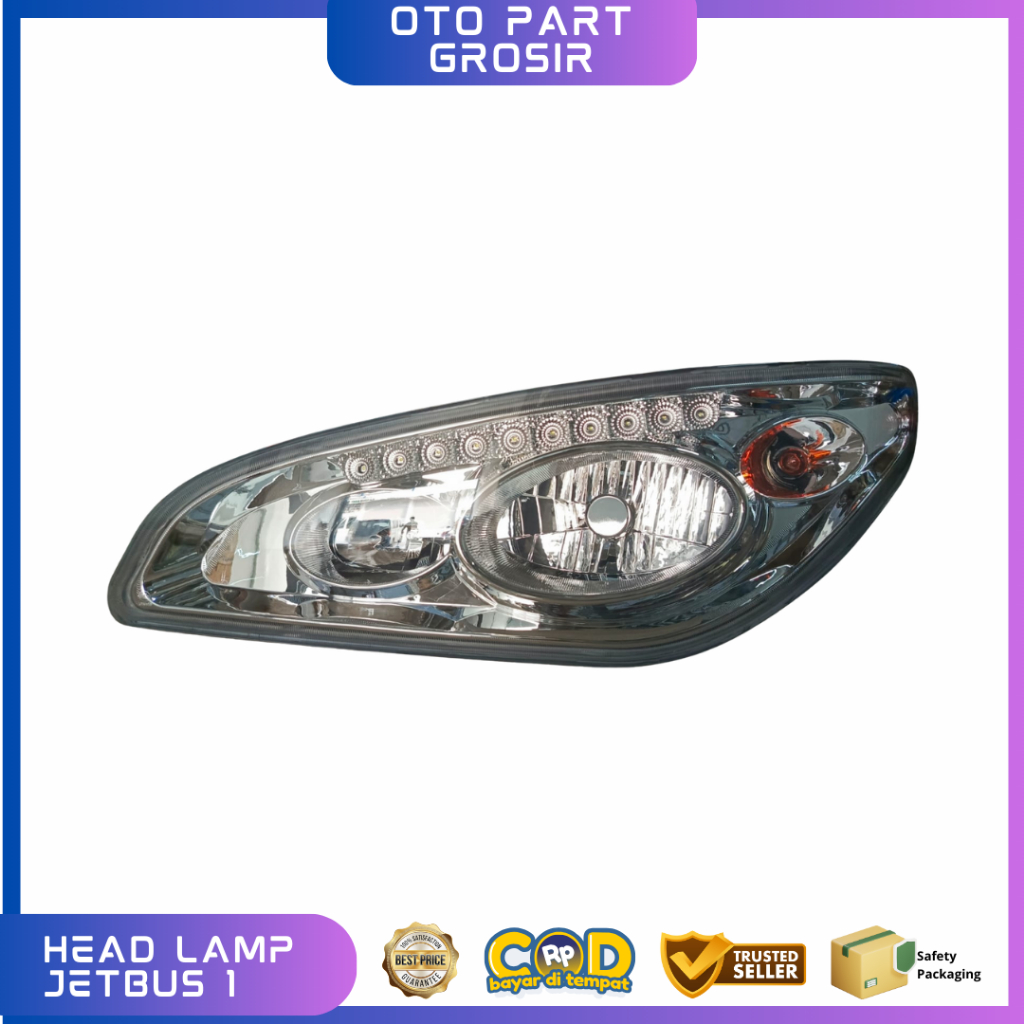 HEAD LAMP BUS JETBUS 1 – Cocok untuk Semua Bus Jetbus 1