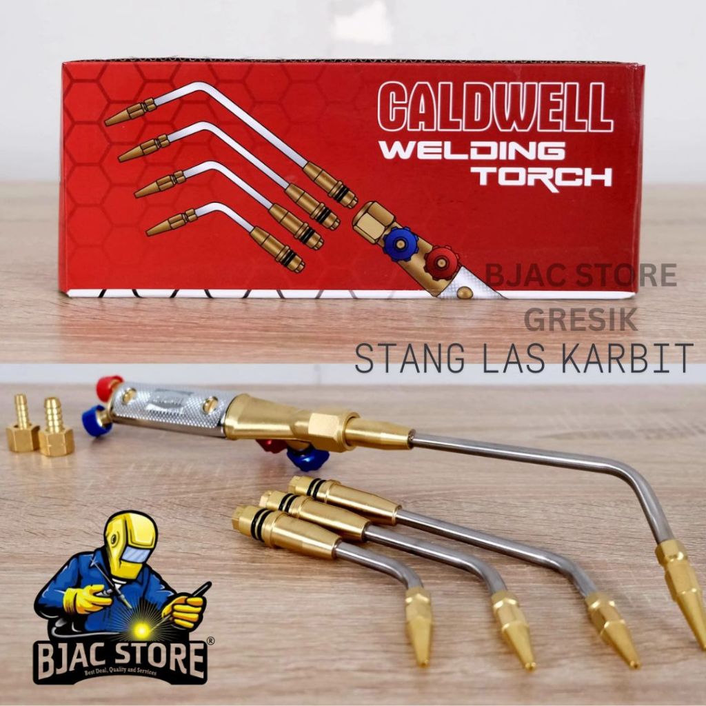 CALDWELL STANG LAS KARBIT / GLOOR TORCH / WELDING TORCH SET PERLENGKAPAN LAS KARBIT