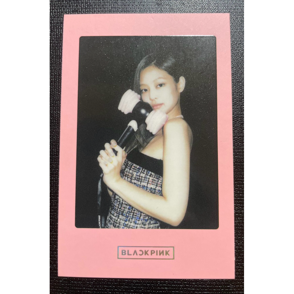 JENNIE BLACKPINK OFFICIAL PHOTOCARD