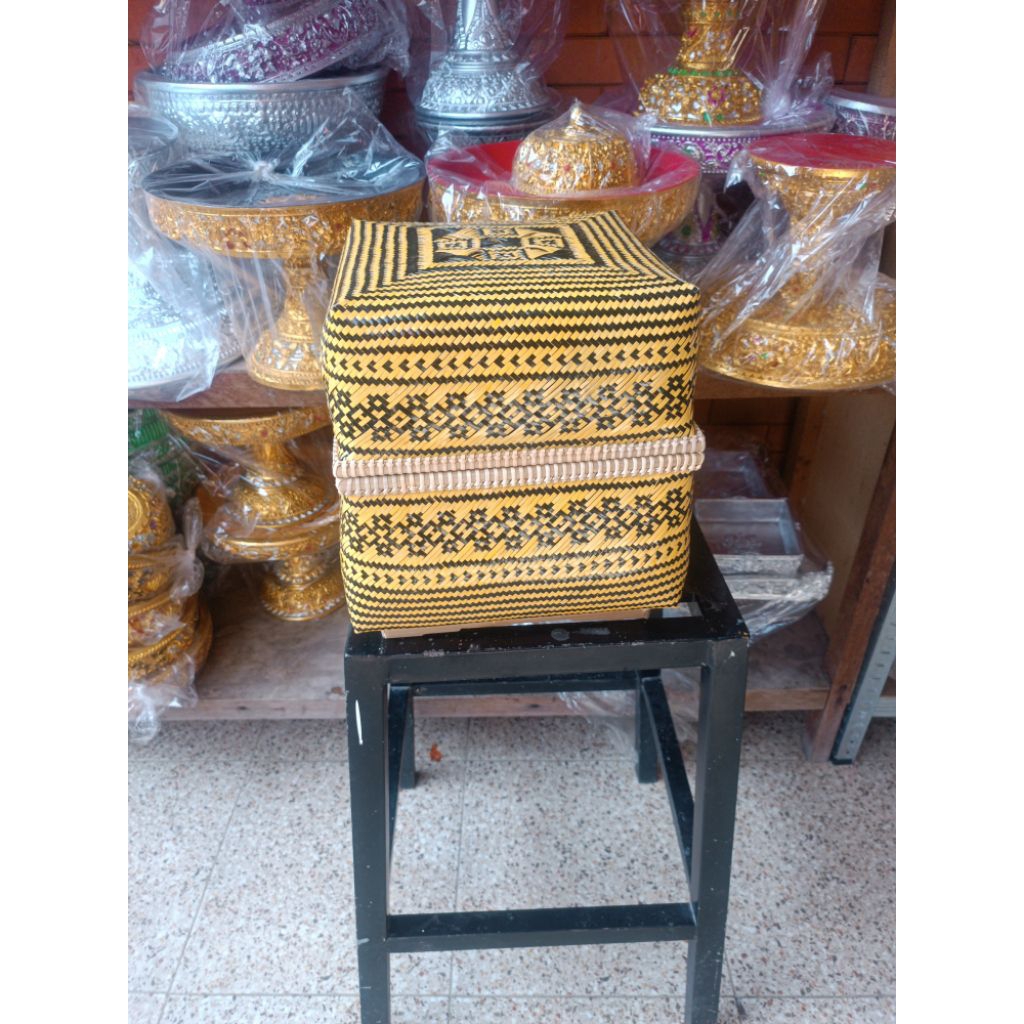 keben kotak sibeh bangli bambu 25cm dan 28cm