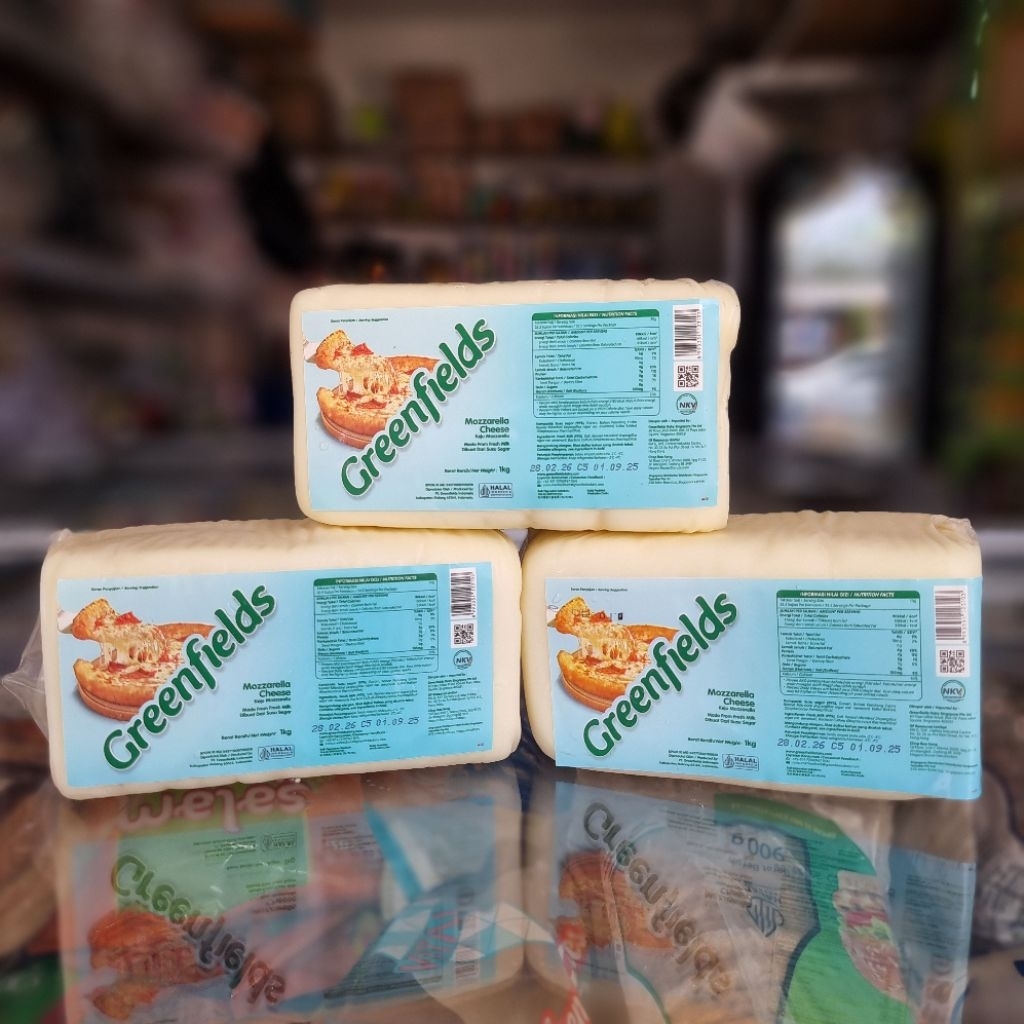 Greenfields Mozzarella Cheese Keju Moza 1kg