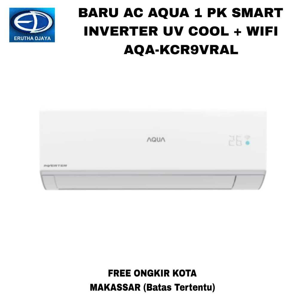 AC AQUA 1 PK SMART INVERTER  UV COOL + WIFI AQAKCR9VRAL