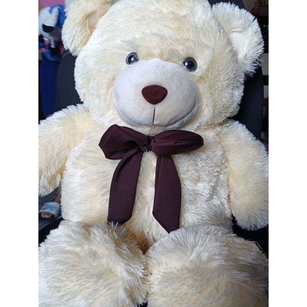 Boneka bear berbulu halus/ boneka kucing berbulu halus/boneka anak