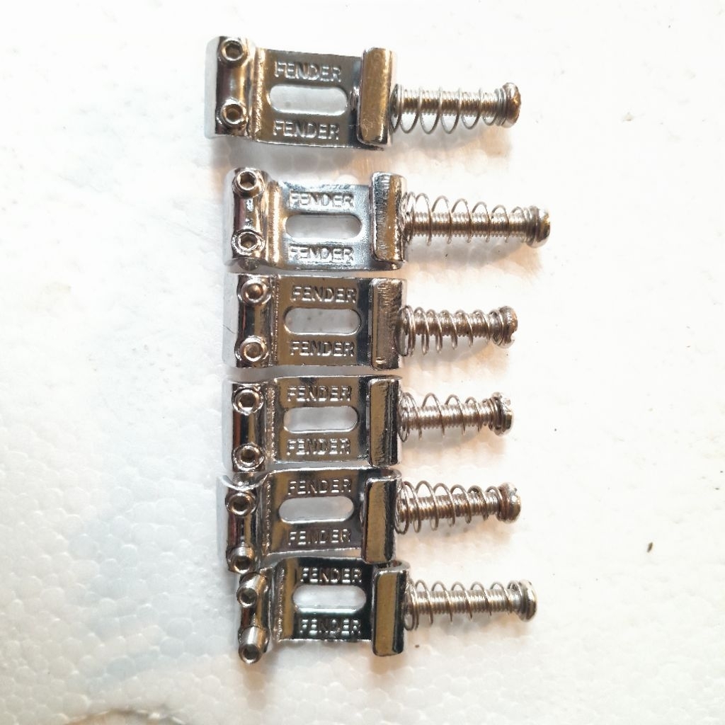 Sadle Bridge / Tremolo fender Original,sadle bridge tremolo semi up down gitar elektrik