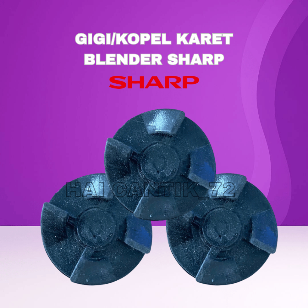KOPEL Gigi Karet Blender 4 Kaki – Untuk Blender Sharp & Krisbow