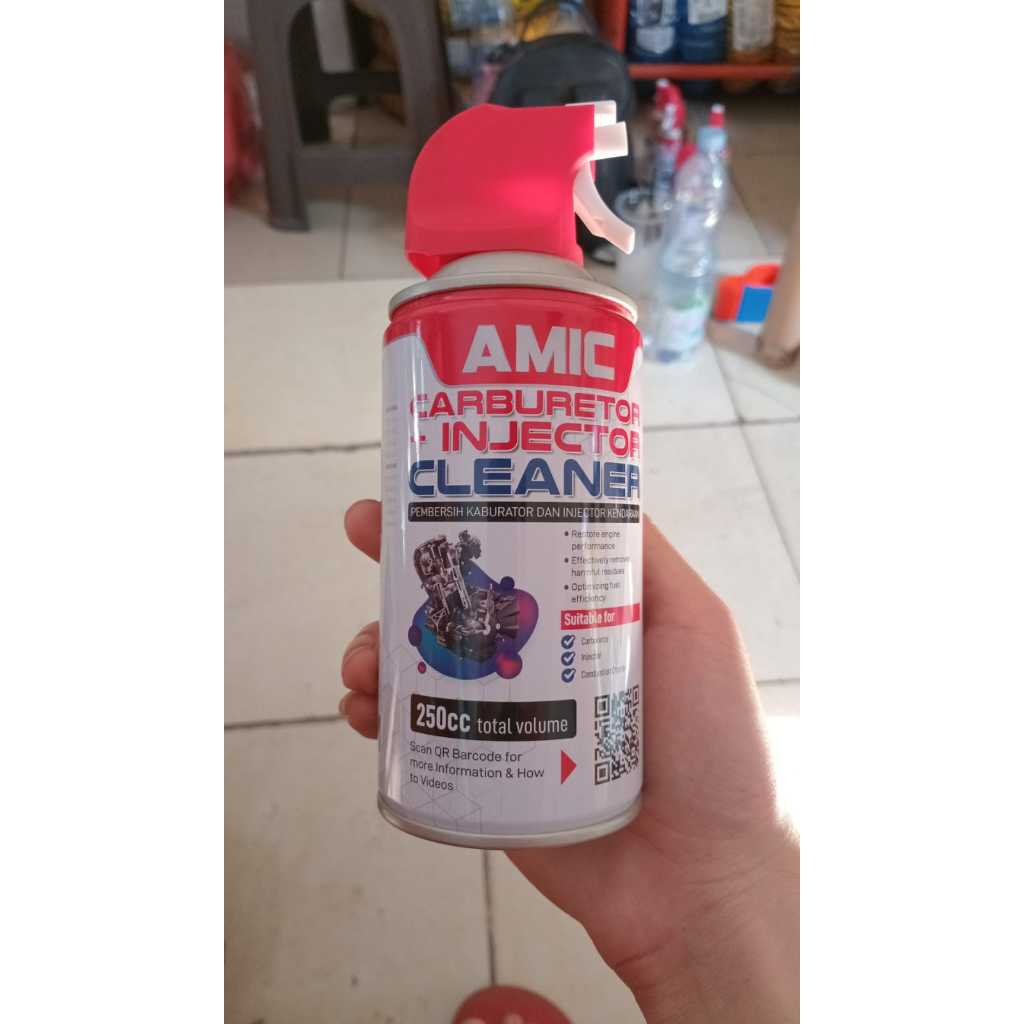 KARBU CLEANER FOR MOTOR CARBU - INJECTOR CLEANER AMIC