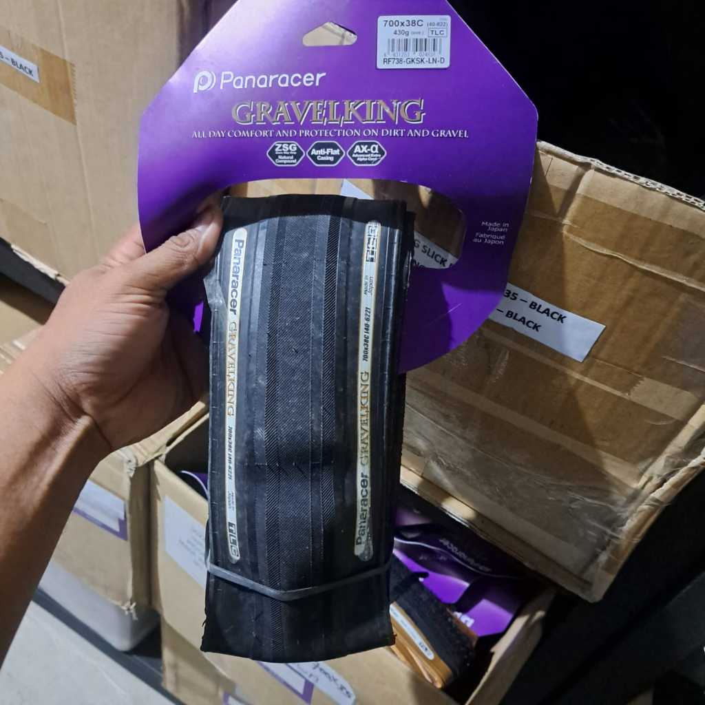 Panaracer Gravelking Slick 700 x 38 Black