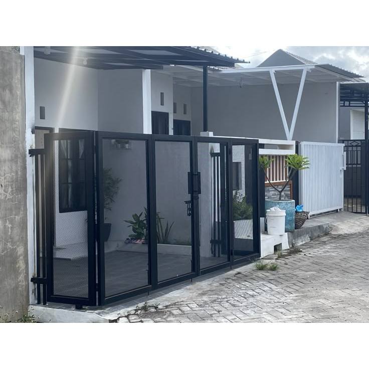 pintu pagar expanda minimalis
