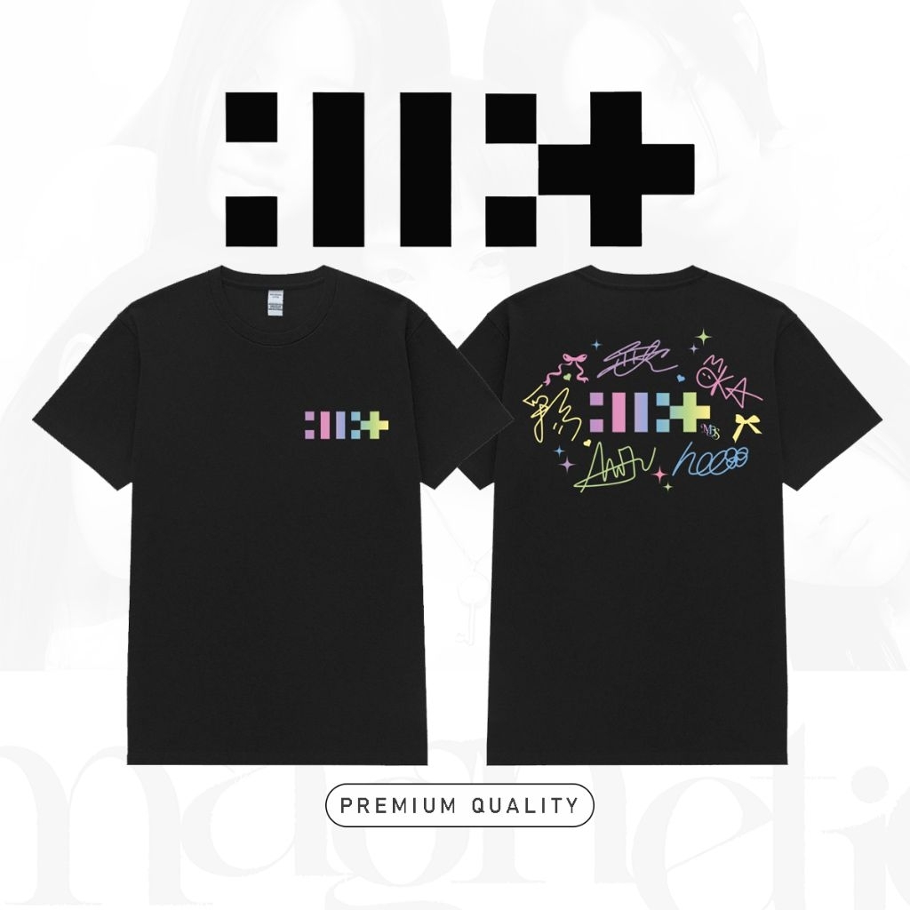 Dearyou - Baju Illit Member Signed / Kaos Kpop Illit Wonhee Iroha Moka Yunha Minju / Premium Tshirt 