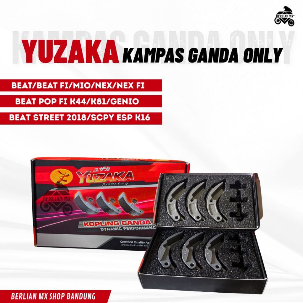 Yuzaka Kampas Ganda Only Beat, Beat FI, Mio | Beat Pop FI K44,K81,GENIO | Beat Street 2018,Scoopy ES