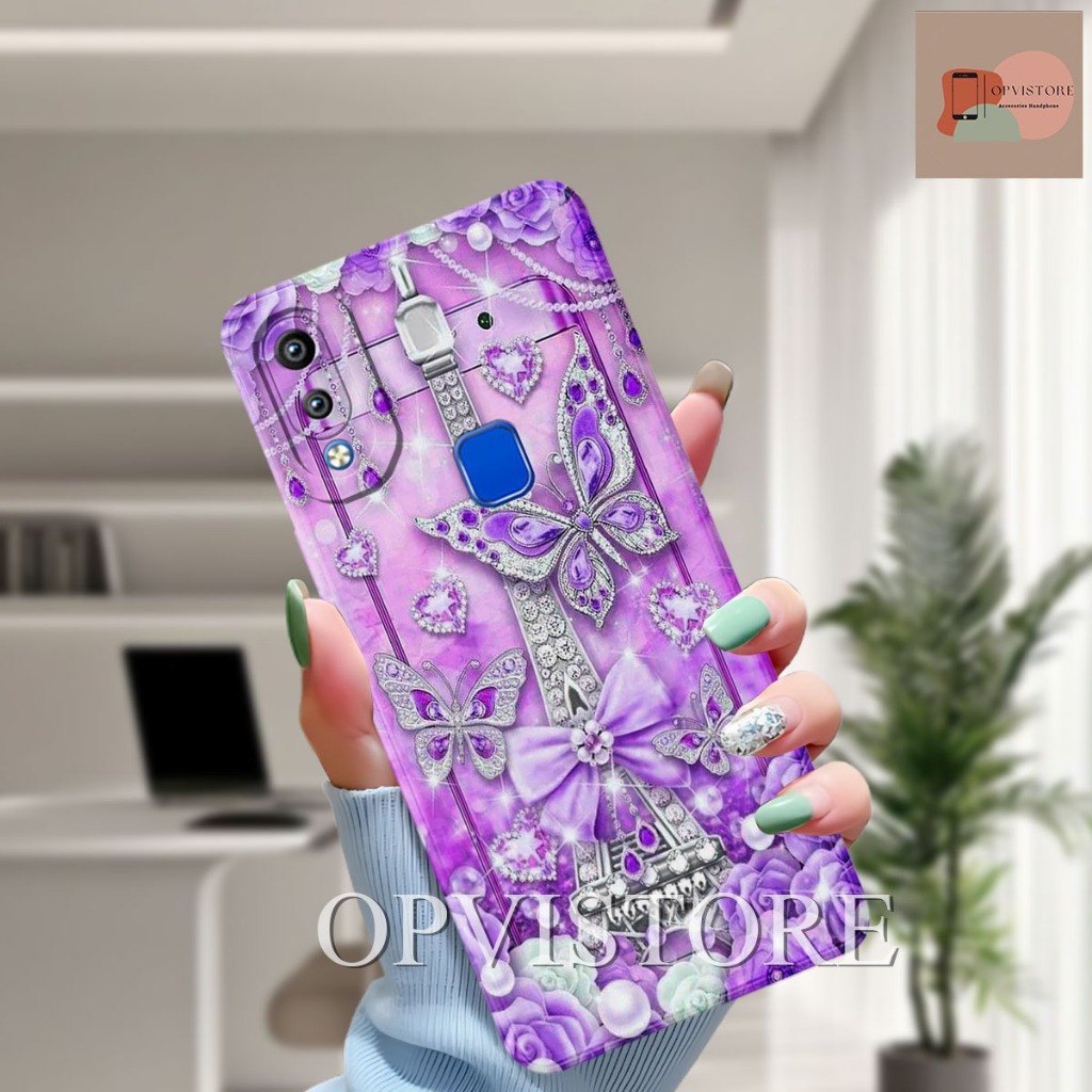 Case Vivo Y91 - Y93 - Y95 - Y91c - Y1s Fashion Case Softcase Macaron Protect Camera Kesing Hp Casing
