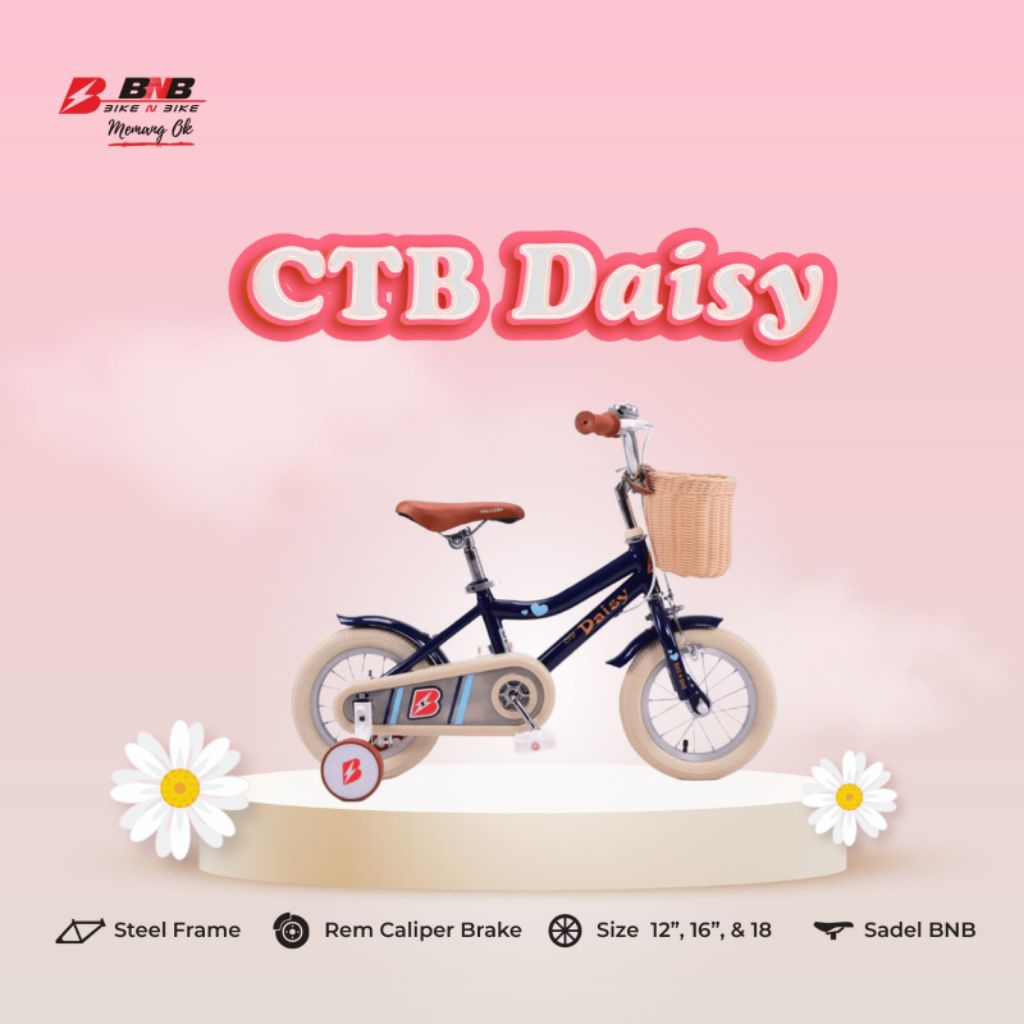 SEPEDA ANAK 12" / 16" / 18" / BNB CTB DAISY / BNB UNICRON / BNB CYBOLT / ORIGINAL TERMURAH