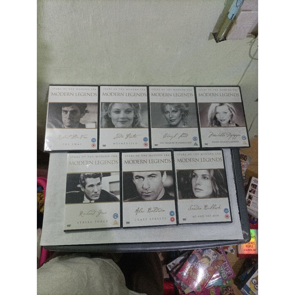 DVD original region 2 Stars of modern Era the Swap, mesmerized, The Treasure of Jamaica Reef power, 