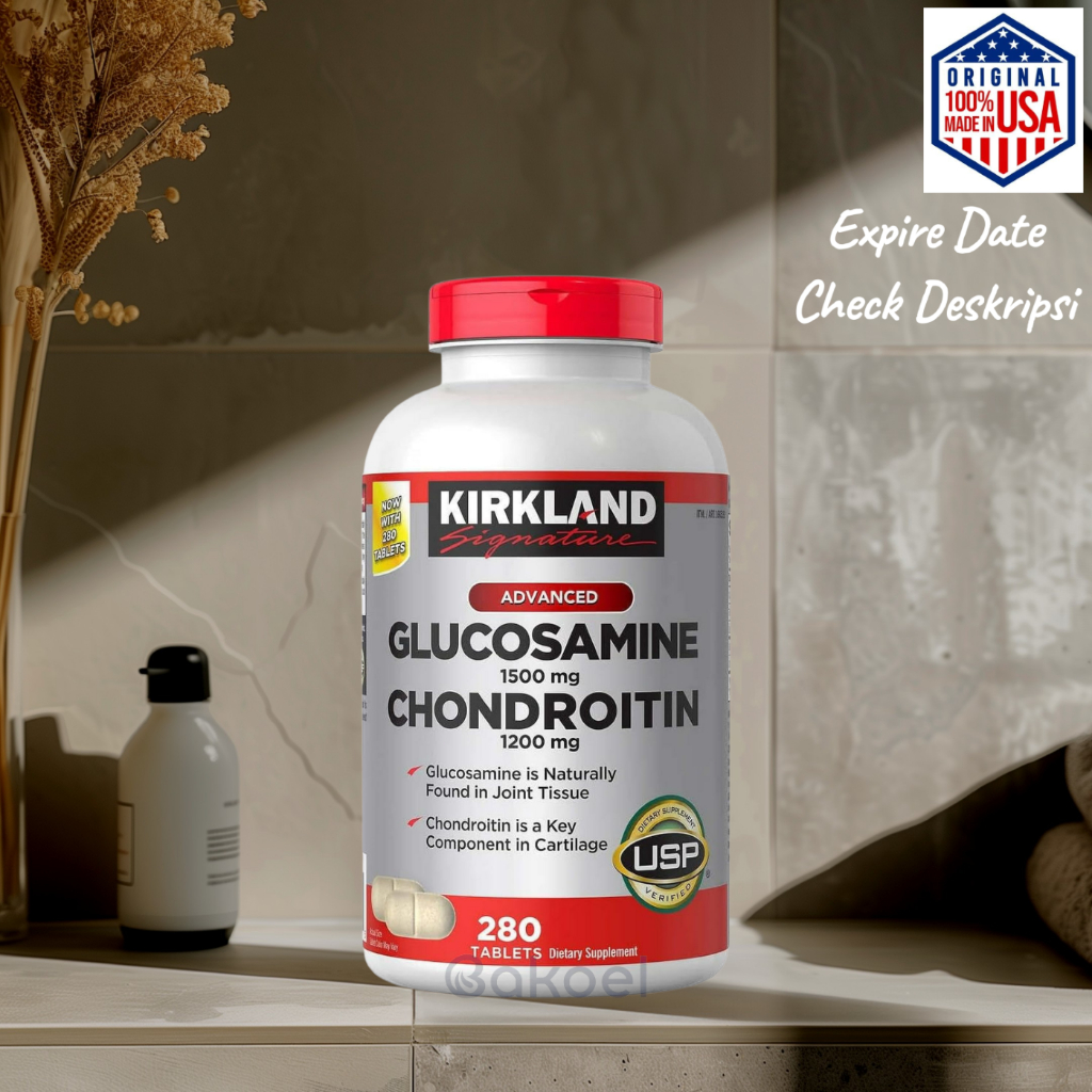 Kirkland Signature Glucosamine Chondroitin 280 tablet (exp 11/28)