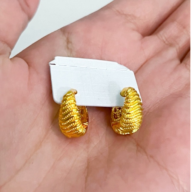 Anting Kait Wanita Simple Elegan Termurah Anti Karat