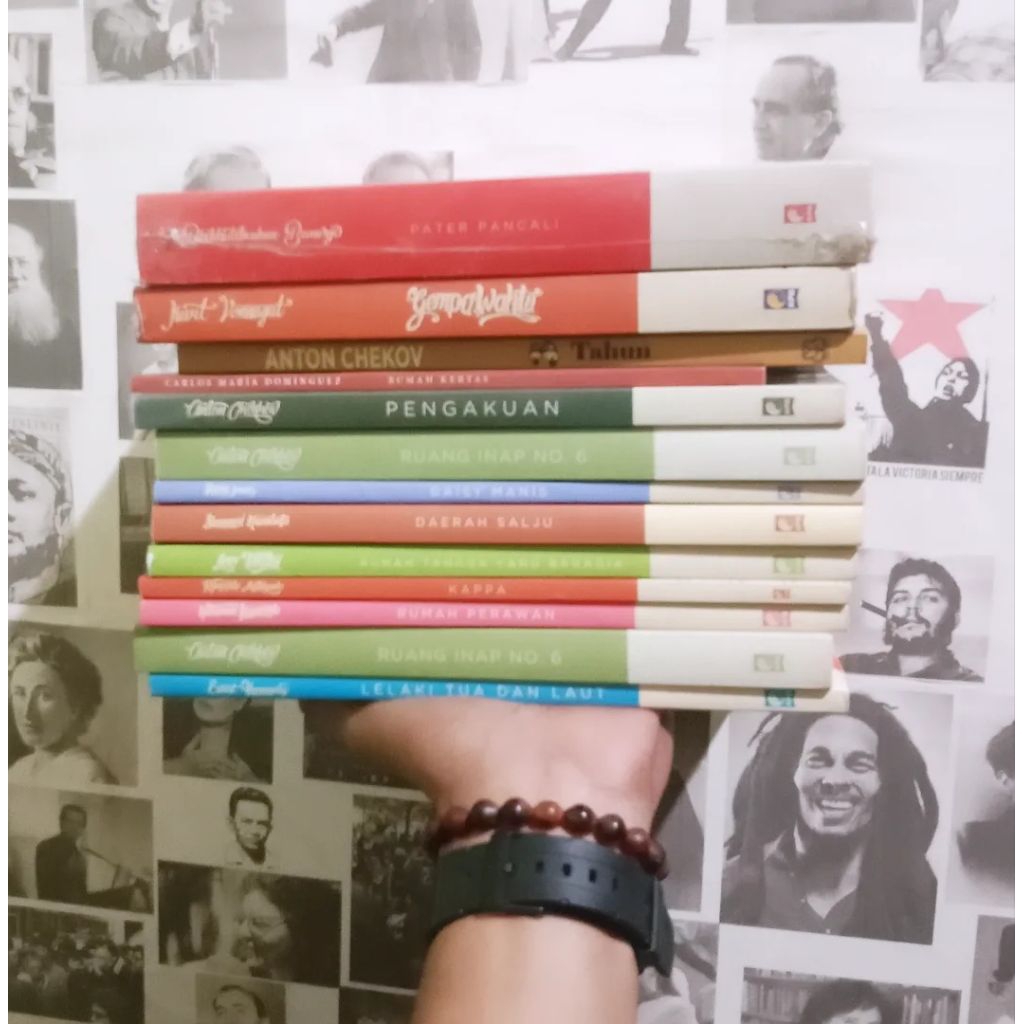 Seri Sastra Dunia KPG Ernest Hemingway | Lelaki Tua dan Laut | Fyodor Dostoevsky | Catatan dari Bawa