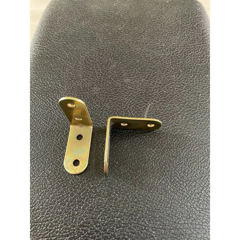 Siku Kecil Besi 2 Lubang rak verseng ambalan plat siku L 3,5x3,5