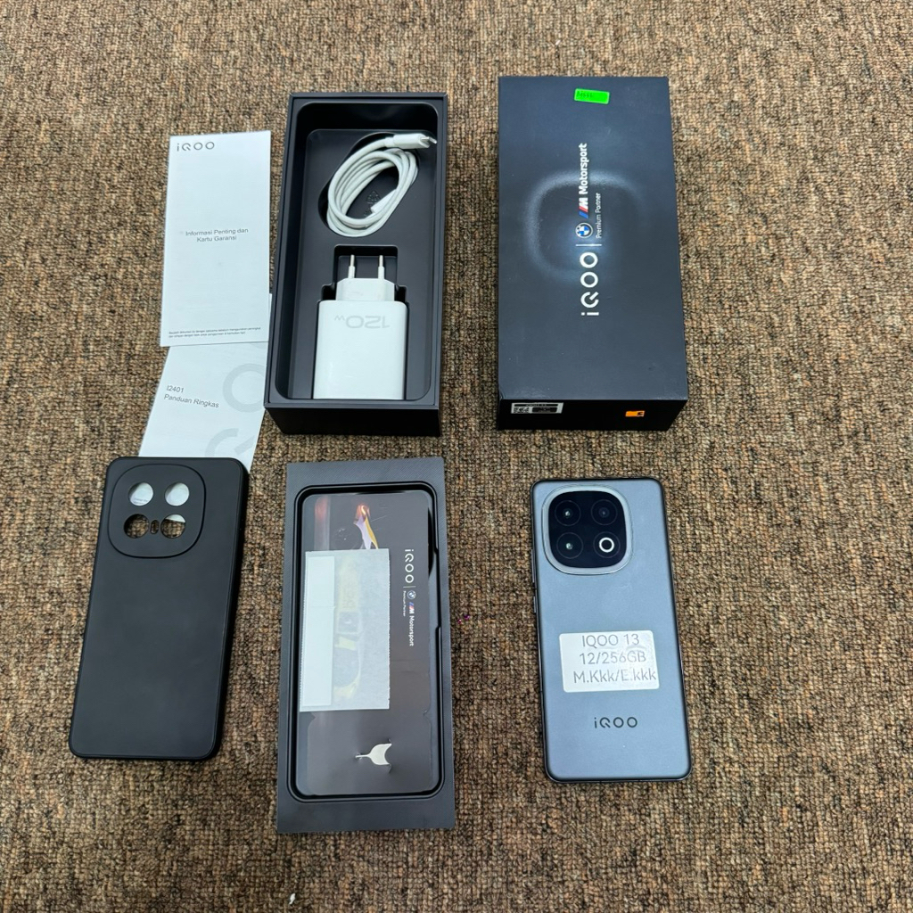 Iqoo 13 12/256gb Fullset Second Garansi Resmi