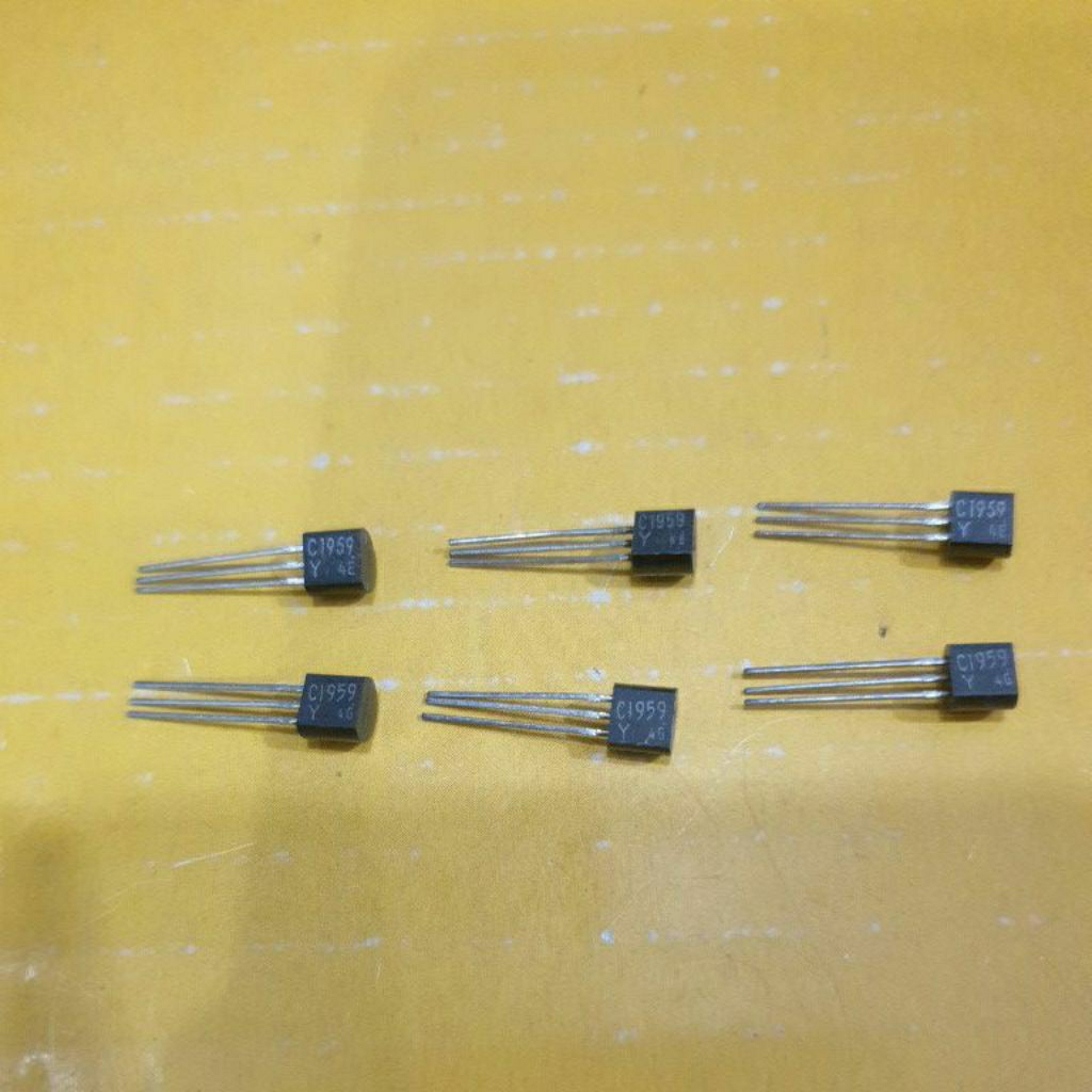C 1959  TRANSISTOR NPN ASLI ORI