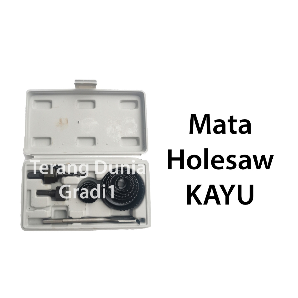 Mata Bor Holesaw Kayu Mata Hole Saw Kayu Set Mata Gromet Holesaw Kayu Mata Holesaw Kayu Set Mata Hol