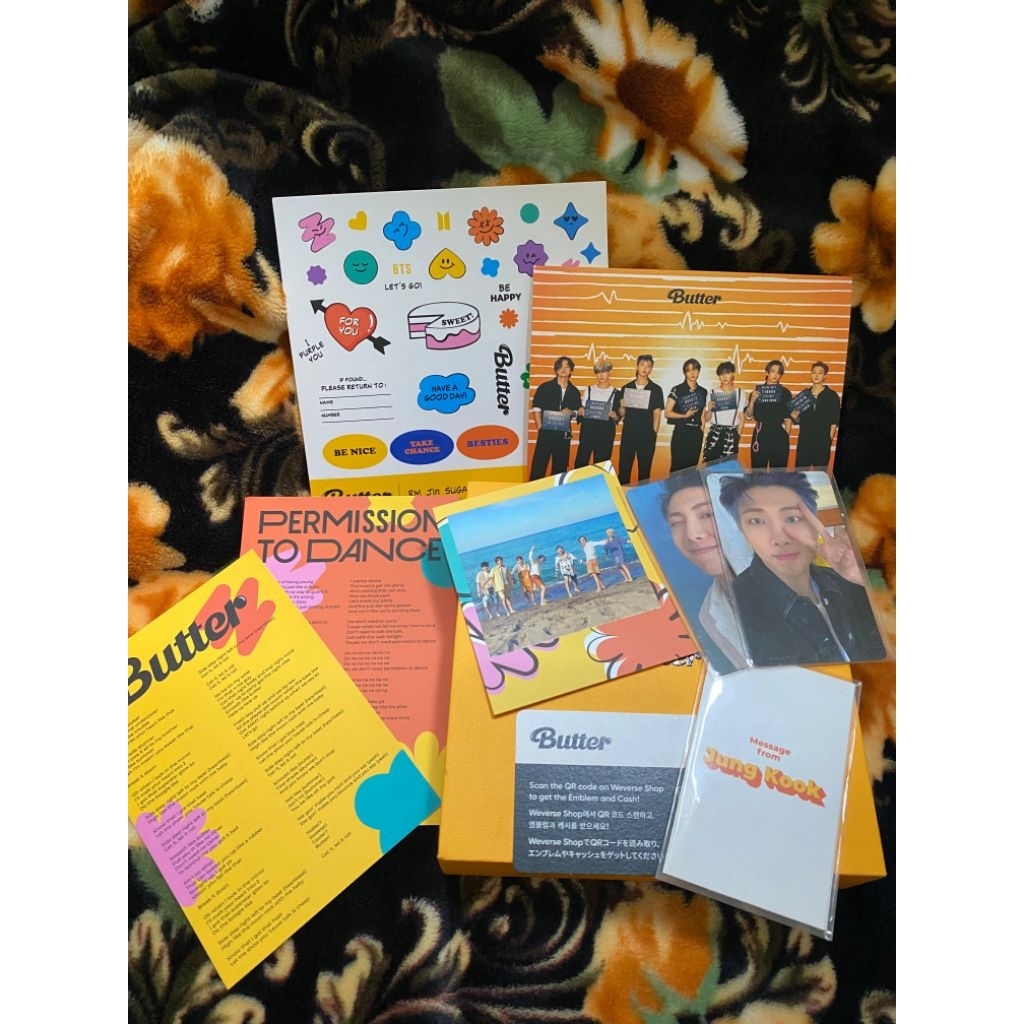 PRELOVED ALBUM BTS BUTTER ORIGINAL WEVERSE