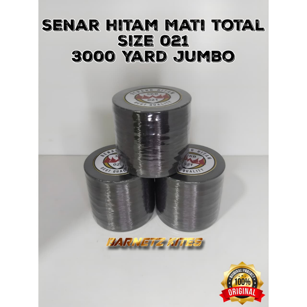 Benang/Senar Mati Total Size 021 3000 Yard