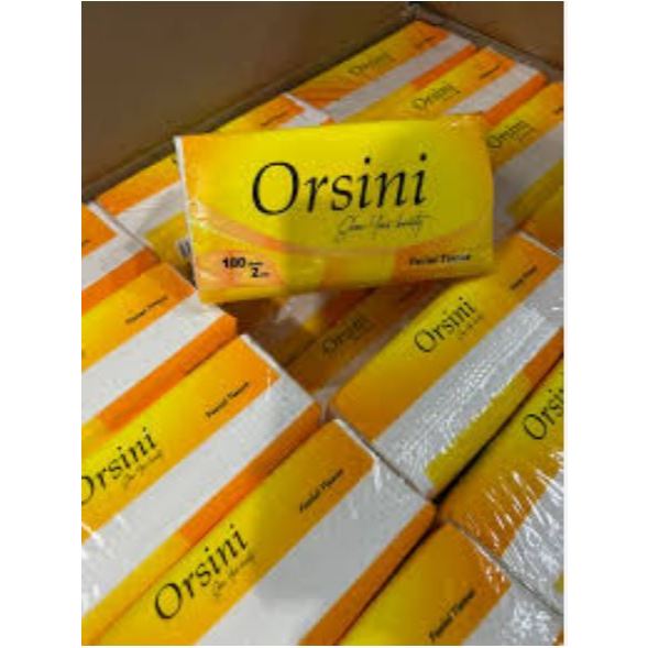 ( 1 KARTON isi 60 pcs ) ORSINI 180 Sheet Tissue Facial 180 Sheet