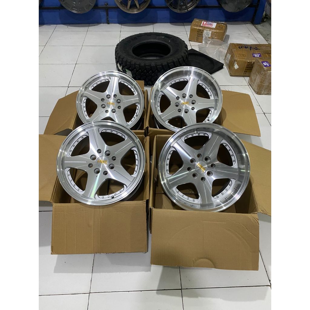 Velg R15 Celong Model Bintang Palang 5 Hsr Anambas Ring 15 Lebar 7/85 Pcd 4x100/114 Pnp Sedan Avanza