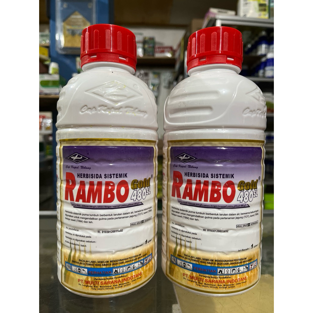 Herbisida Sistemik Rambo Gold 480 SL