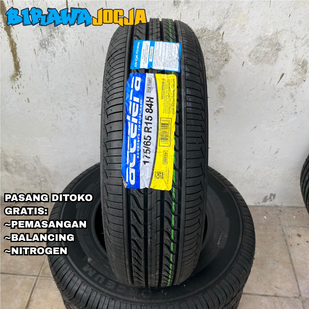 Ban Mobil Velg Standar Ignis Ring 15 Merk Accelera Eco Plush 175/65 R15 Murah BIRAWA JOGJA