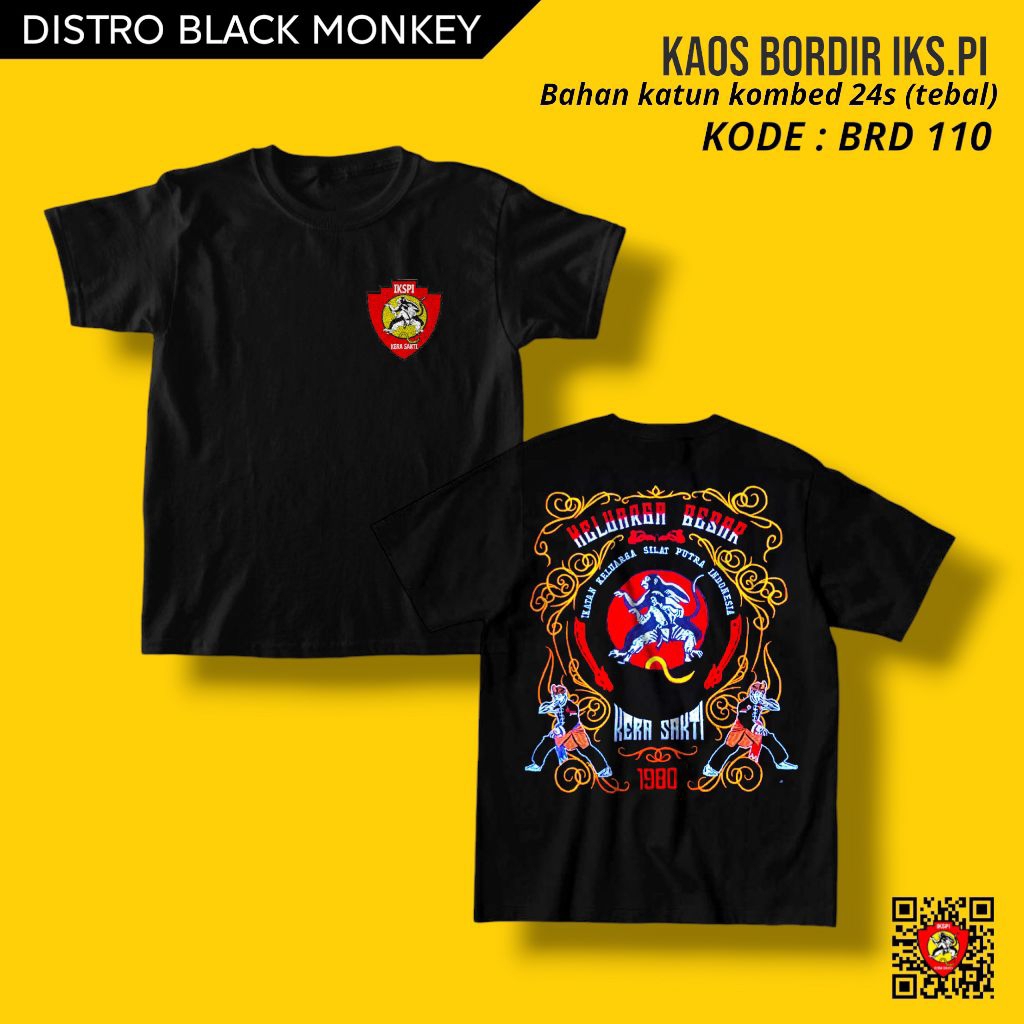 kaos iks.pi kera sakti / kaos distro bordir iks.pi / kaos katun iks.pi kera sakti