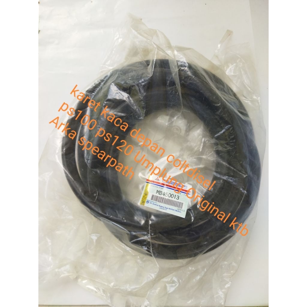 Karet Kaca depan Umplung Mitsubishi coltdisel Ps100 Ps120 Umplung lama Original
