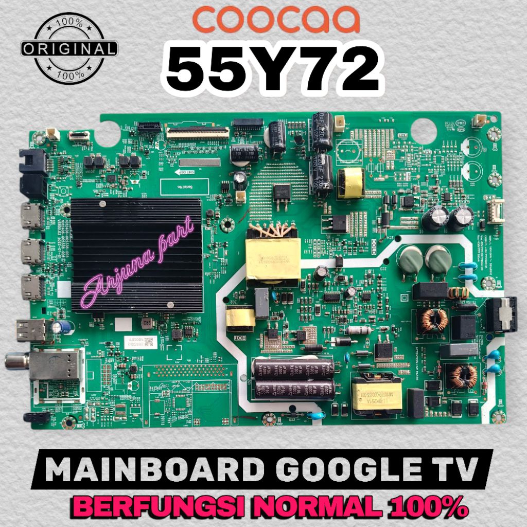 MB TV COOCAA 55Y72 / MAINBOARD TV COOCAA 55Y72 / MODUL TV COOCAA 55Y72 / MESIN TV COOCAA 55Y72 / MB 