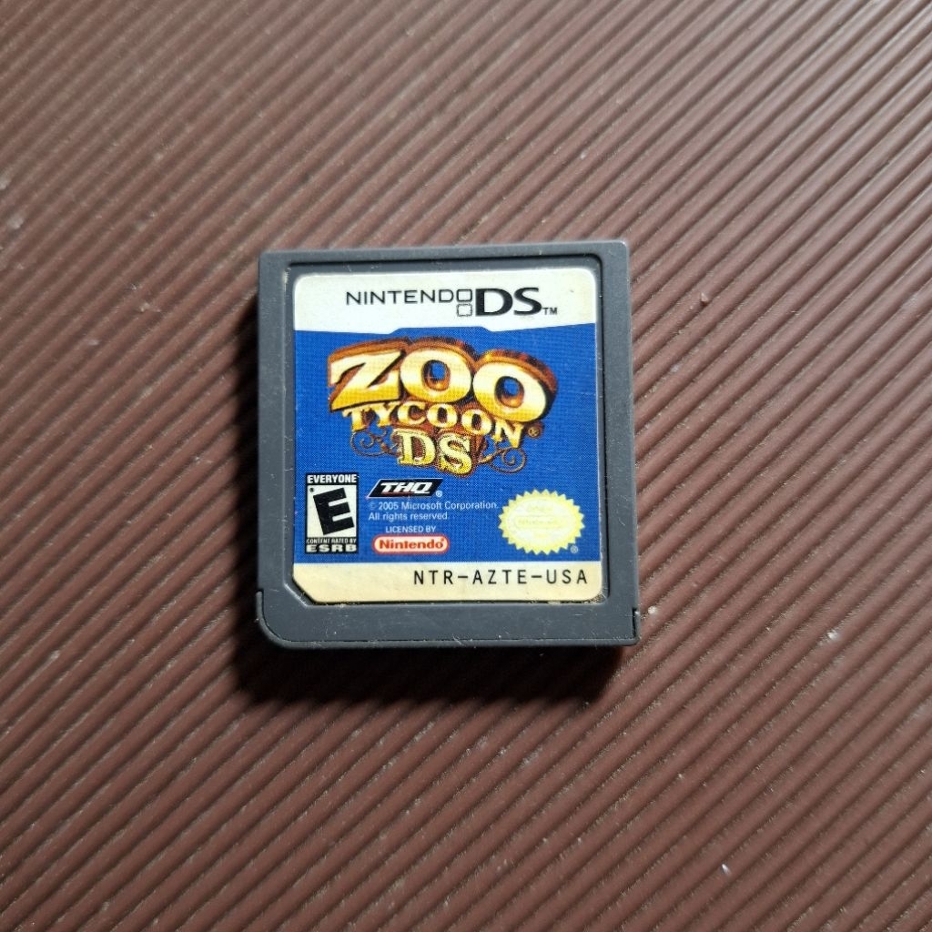 Kaset Game Nintendo DS ZOO Tycoon Second