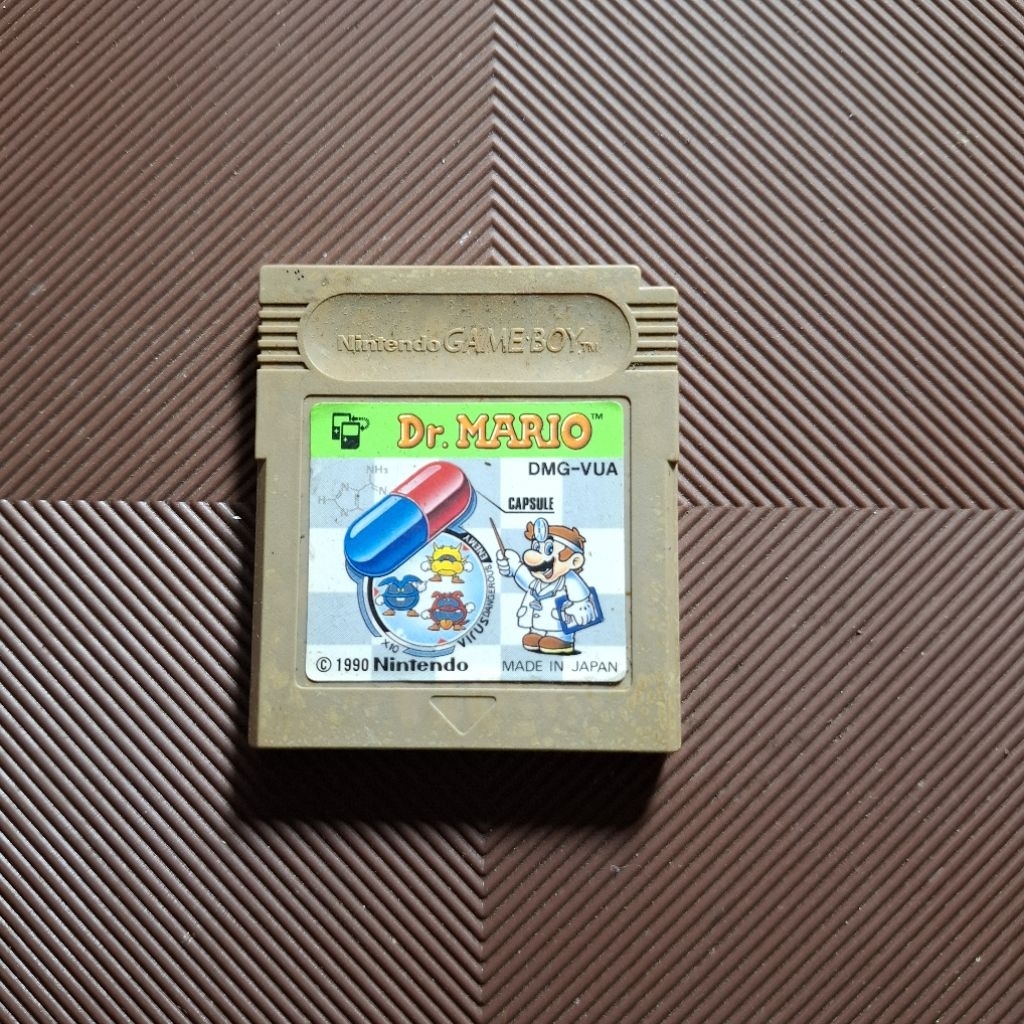 Kaset Gameboy Dr.Mario / Mario Bros Second