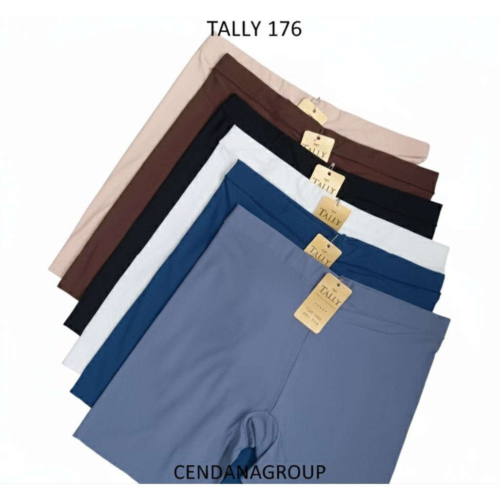 short Tally 078 wanita( renda )berpori dan short tally polos 176/178 nylon spandex