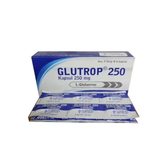 GLUTROP 250 MG PER STRIP @ 6 KAPSUL / Glutrop 250 MG