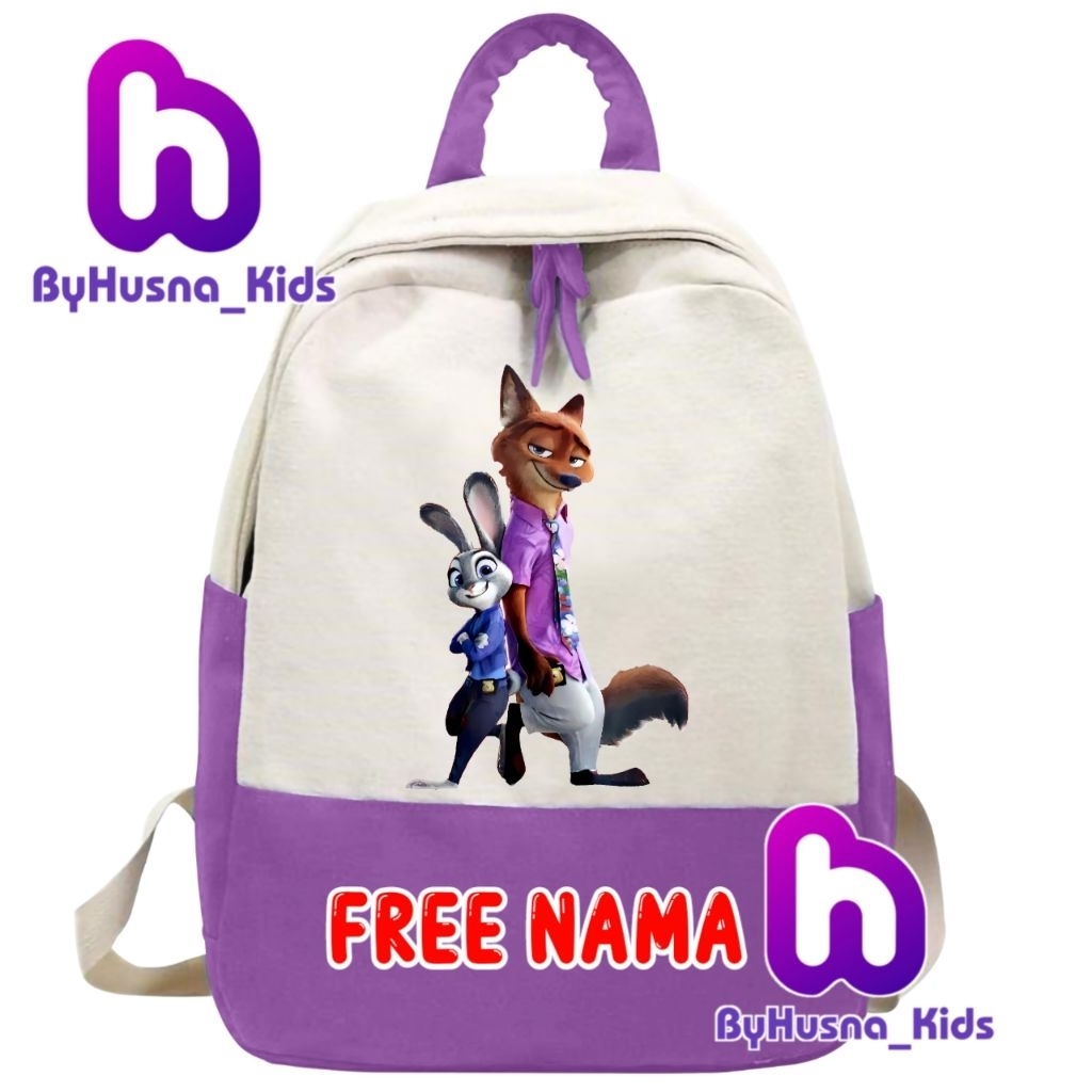 TAS RANSEL ANAK KARAKTER DISNEY ZOOTOPIA