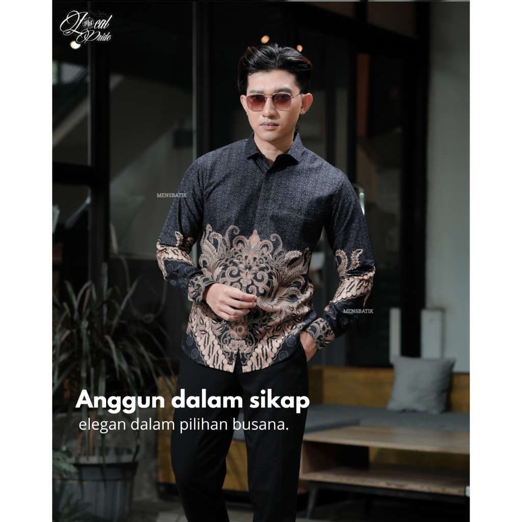 MENSBATIK - SATYAWIRA - Kemeja Batik Slimfit Eksklusif - Simbol Kesetiaan & Keberanian Lelaki