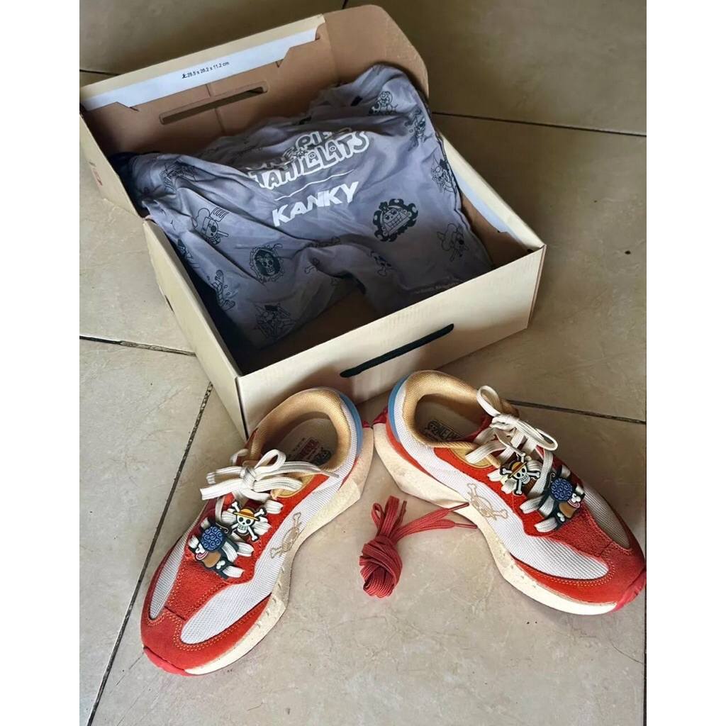 Kanky x Tahilalats x One Piece Luffy Red