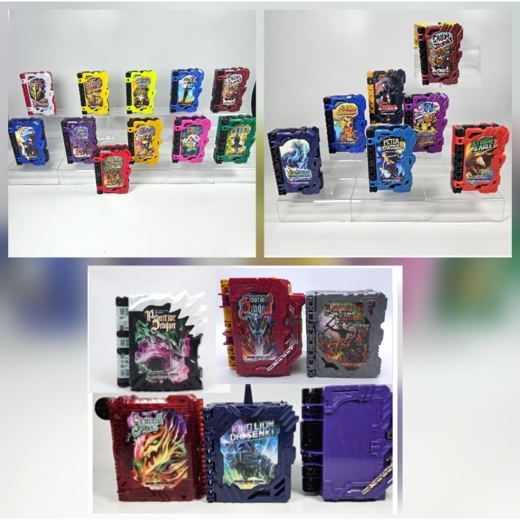 DX Wrb wonder ride book kamen rider saber blades espada sabela calibur kenzan slash bandai