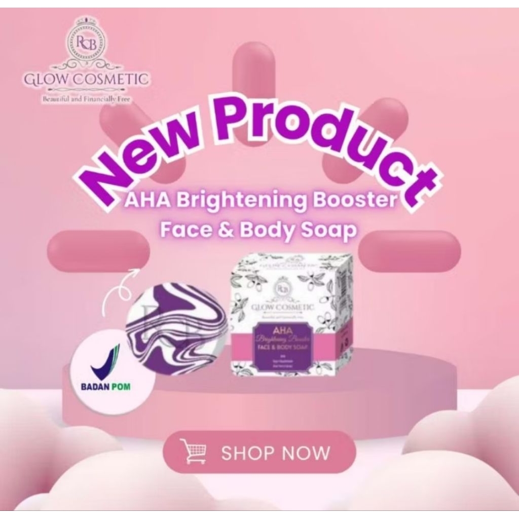 SABUN BATANG RCB GLOW BRIGHTENING FACE & BODY